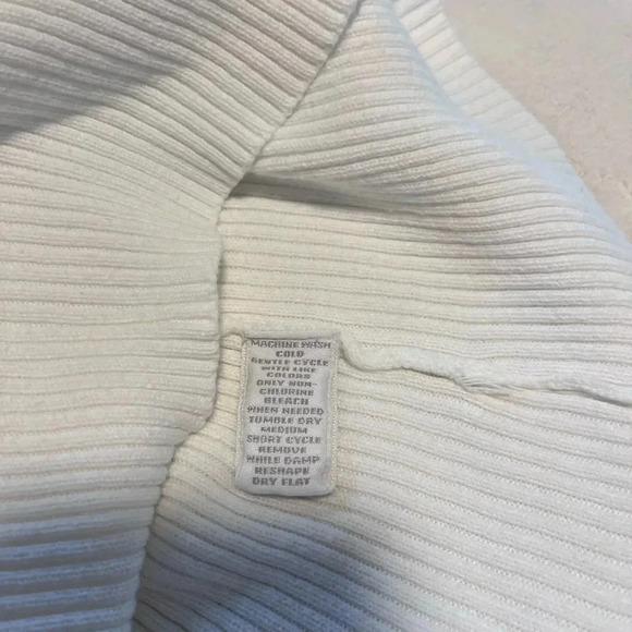 Charter club women’s size medium 100% cotton long sleeve shirt with buttons - Picture 5 of 6